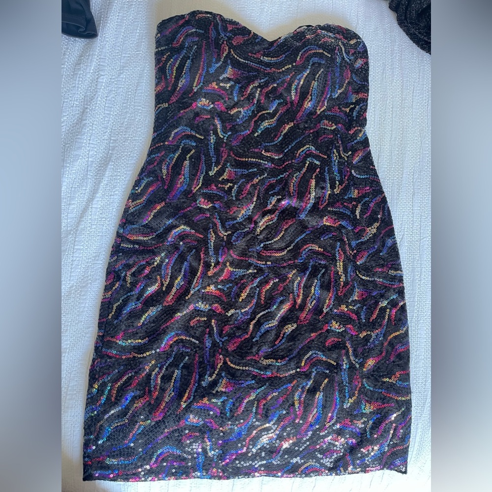 Small Mini Sequined Dress
